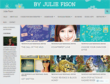 Tablet Screenshot of juliefison.com